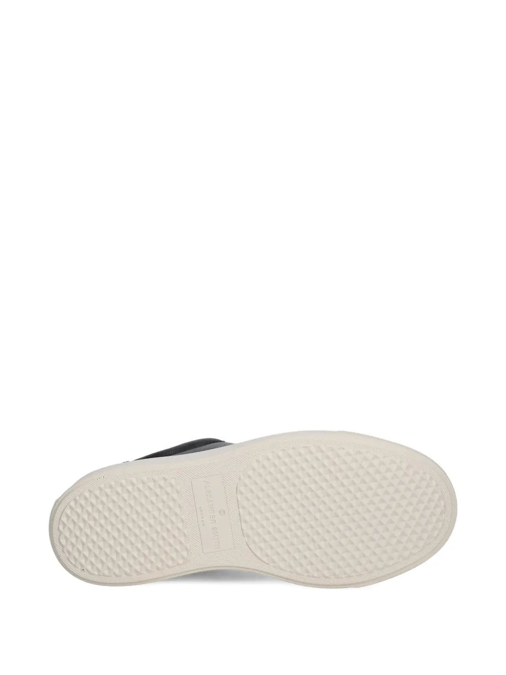 Alexander Smith London logo plaque sneakers Zwart