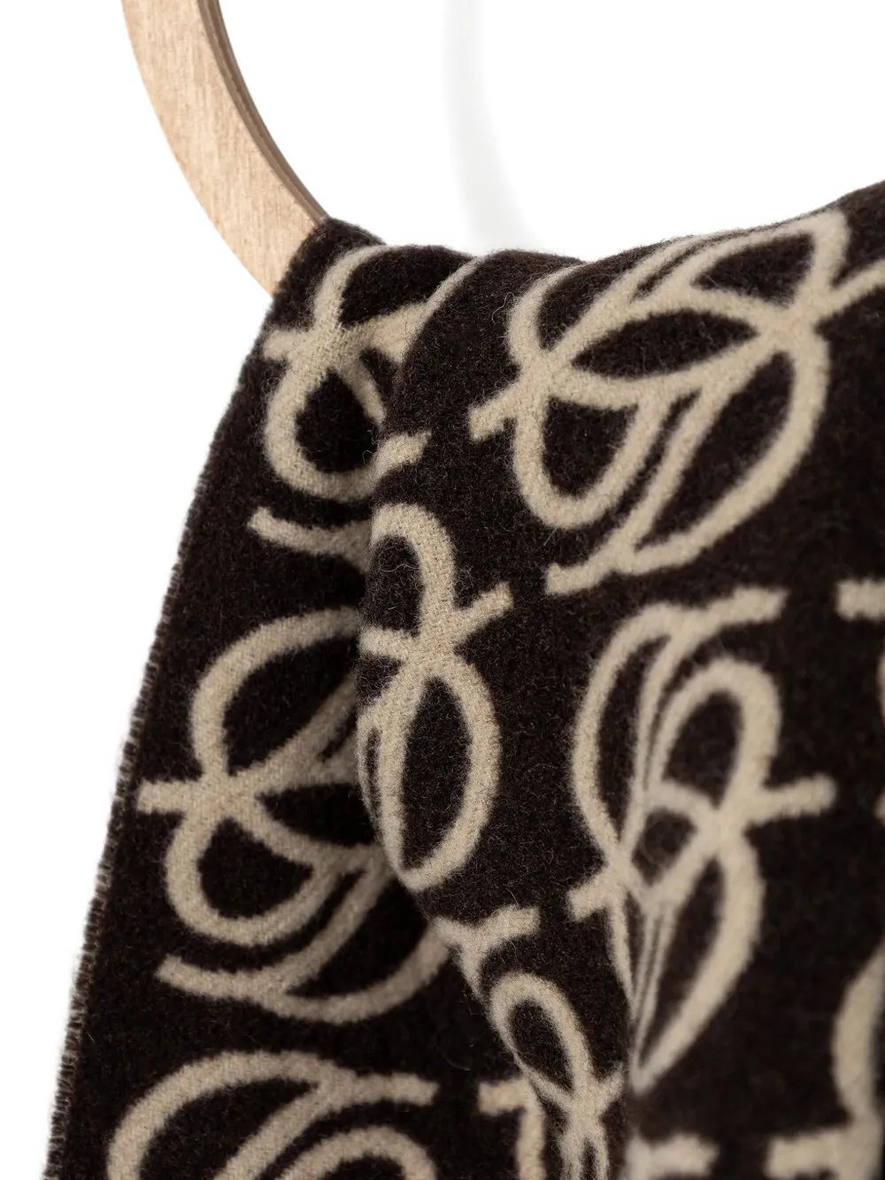 Drôle De Monsieur fringed pattern scarf | Men | Image 2