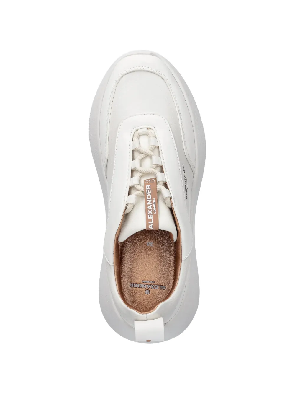 Alexander Smith Eclipse lace-up sneakers Wit