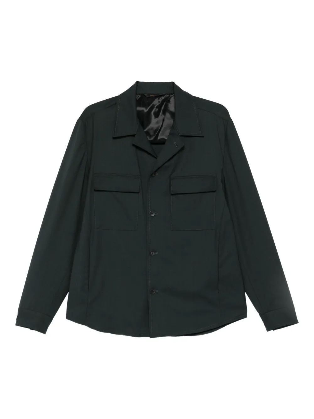 Briglia 1949 John shirt jacket | Green | Image 1