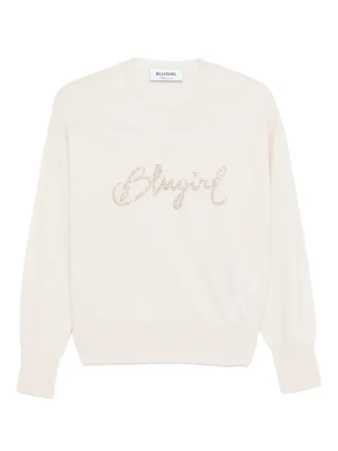 Blugirl logo-embellished sweatshirt