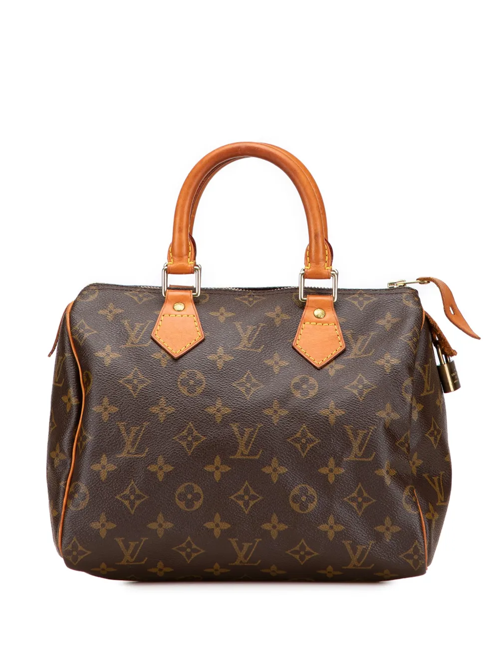 Louis Vuitton Pre-Owned 2000 モノグラム スピーディ 25 ボストンバッグ - ブラウン Louis Vuitton Pre-Owned 2000 モノグラム スピーディ 25 ボストンバッグ - ブラウン