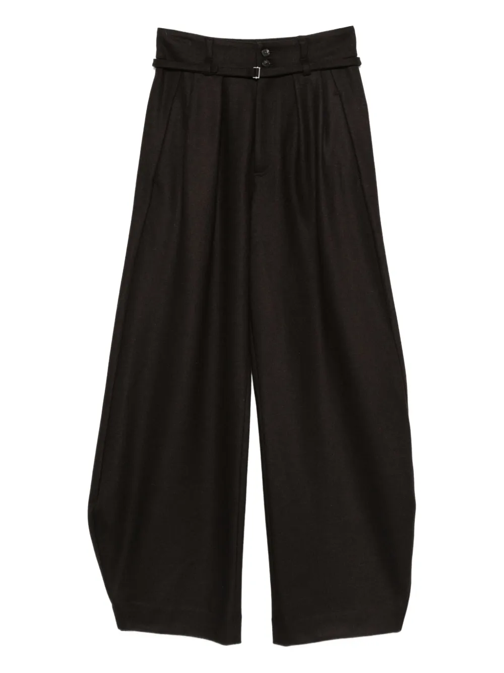 Tela Belted Trousers In Black