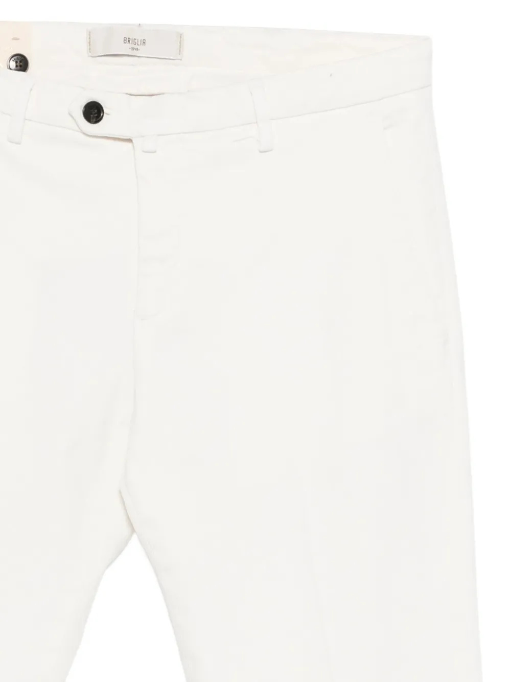 Briglia 1949 Slim-fit broek Wit
