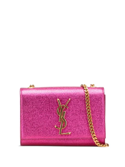 Saint Laurent Pre-Owned 2013-2025 Small Metallic Calfskin Classic Monogram Kate crossbody bag