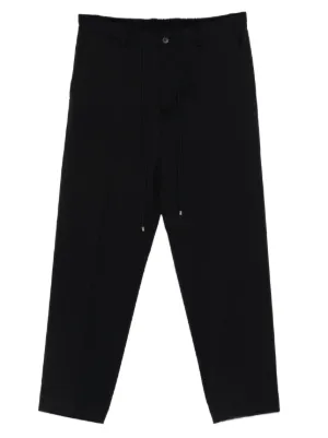 Comme Des Garçons Homme Deux テーパードパンツ | ブラック | FARFETCH JP