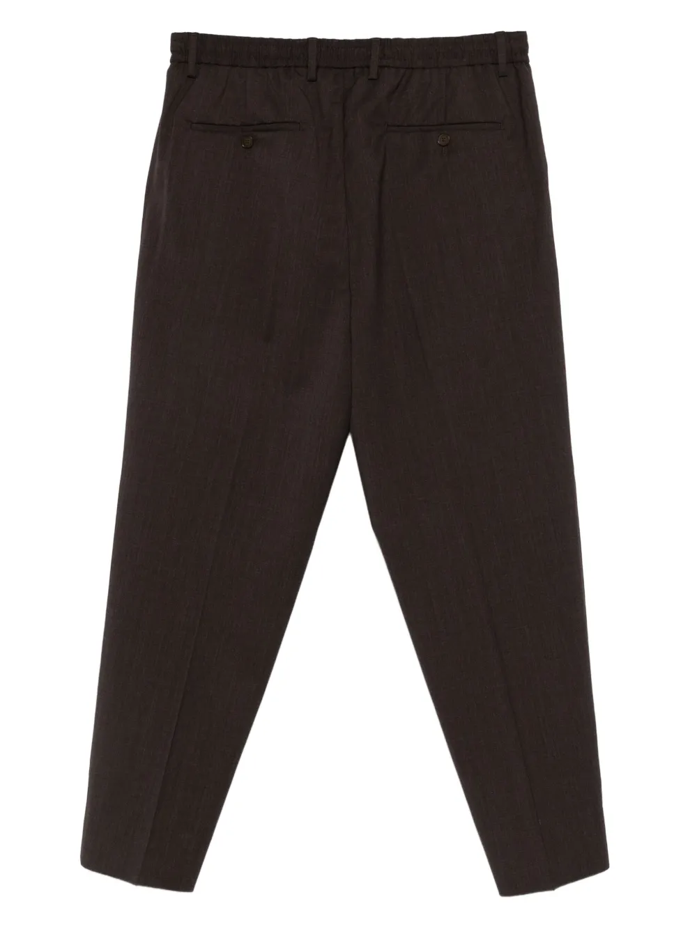 Briglia 1949 Convent drawstring-waist trousers - Bruin