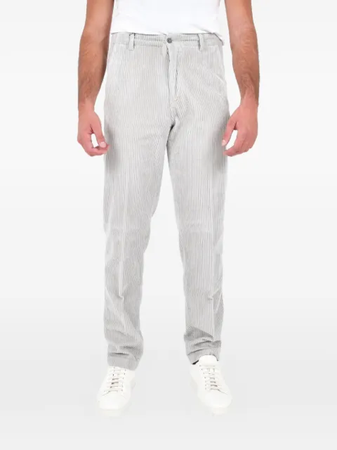 Boglioli corduroy striped trousers