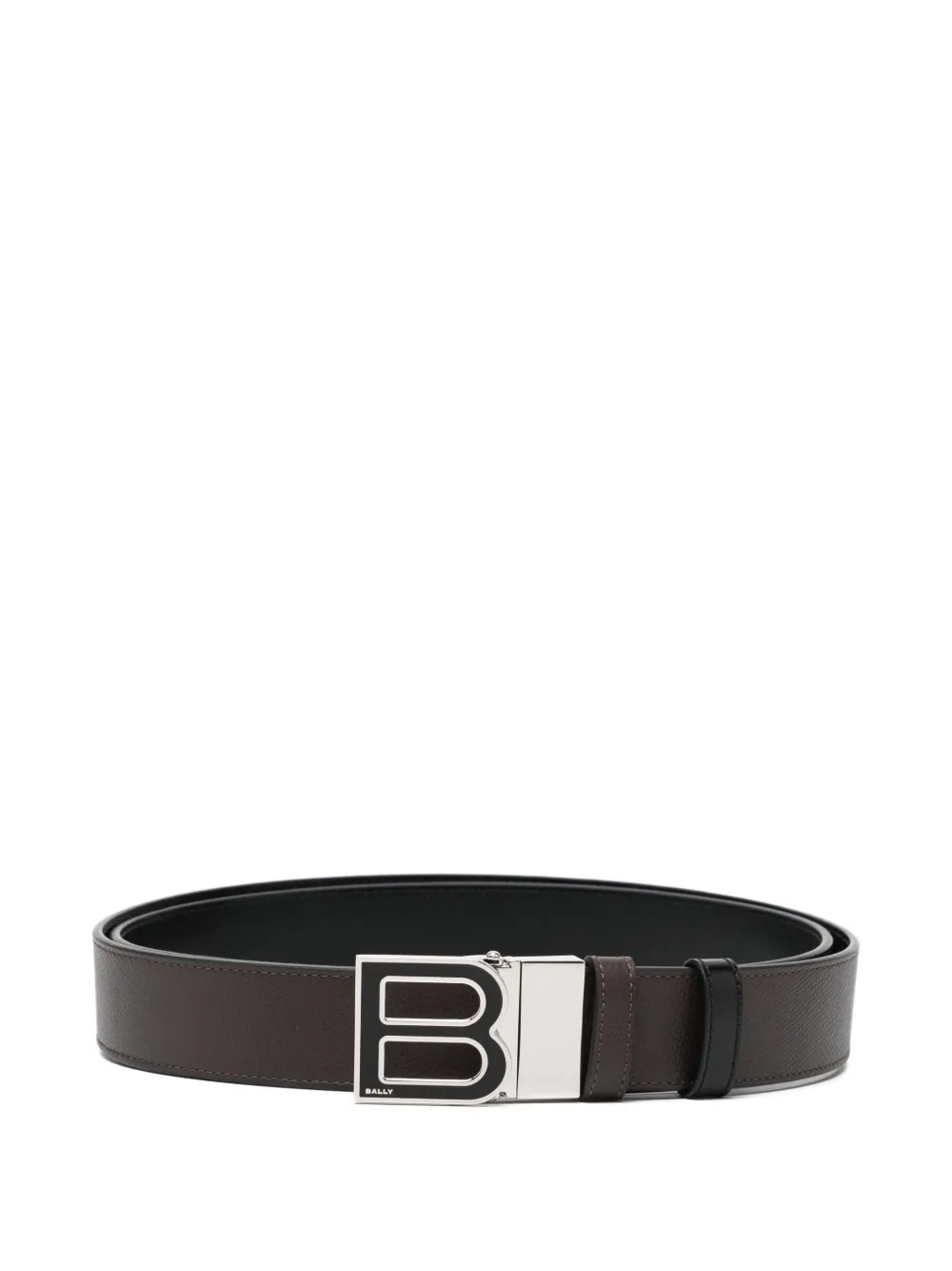 Bally ceinture en cuir à logo B | marron | Image 1