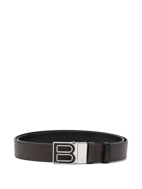Bally B-logo leather belt