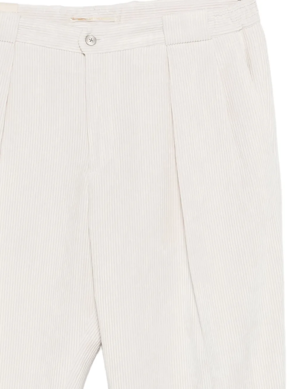 Briglia 1949 Portobello ribfluwelen broek Beige