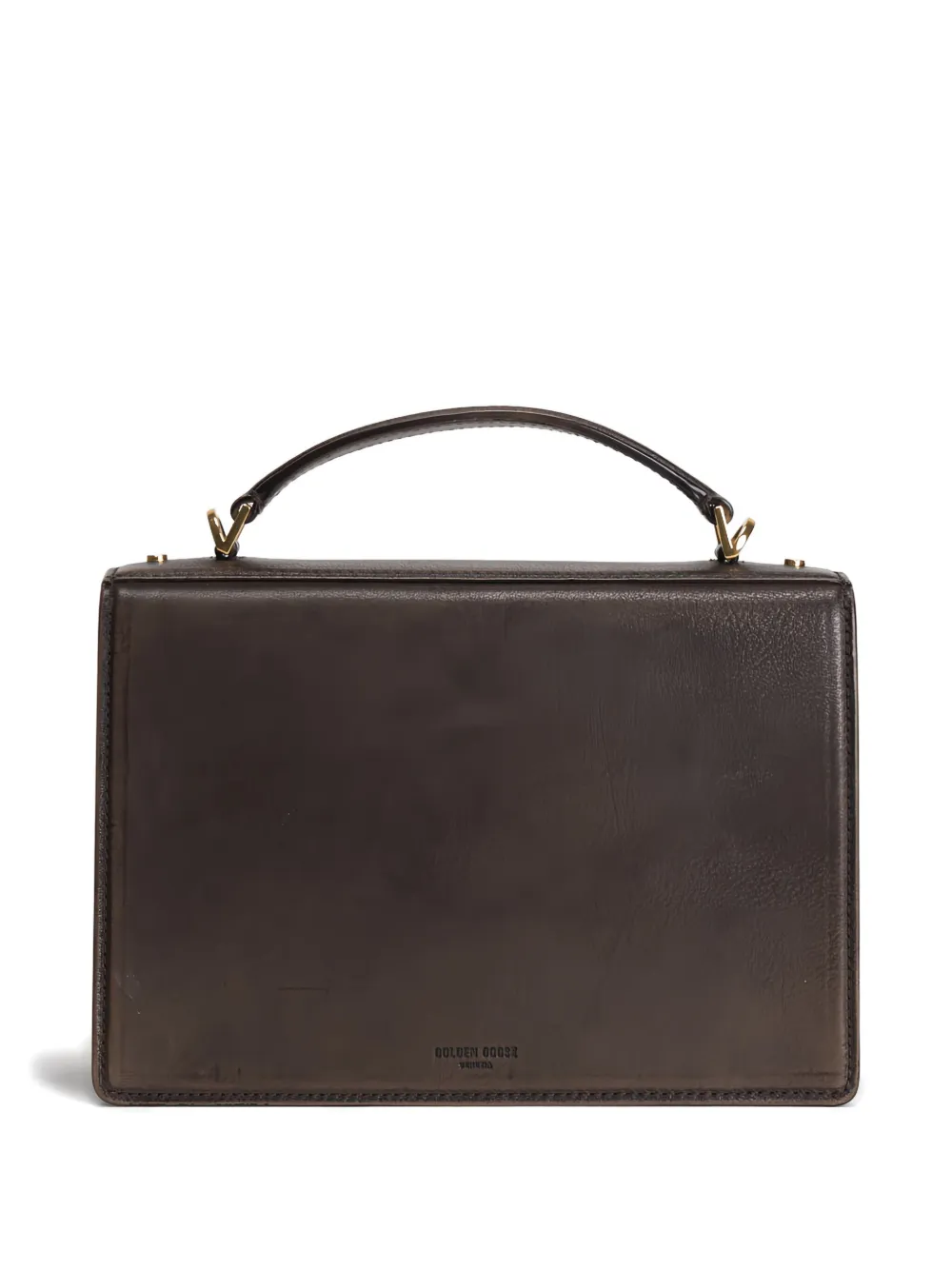 Golden Goose Vennezia leren tas Zwart