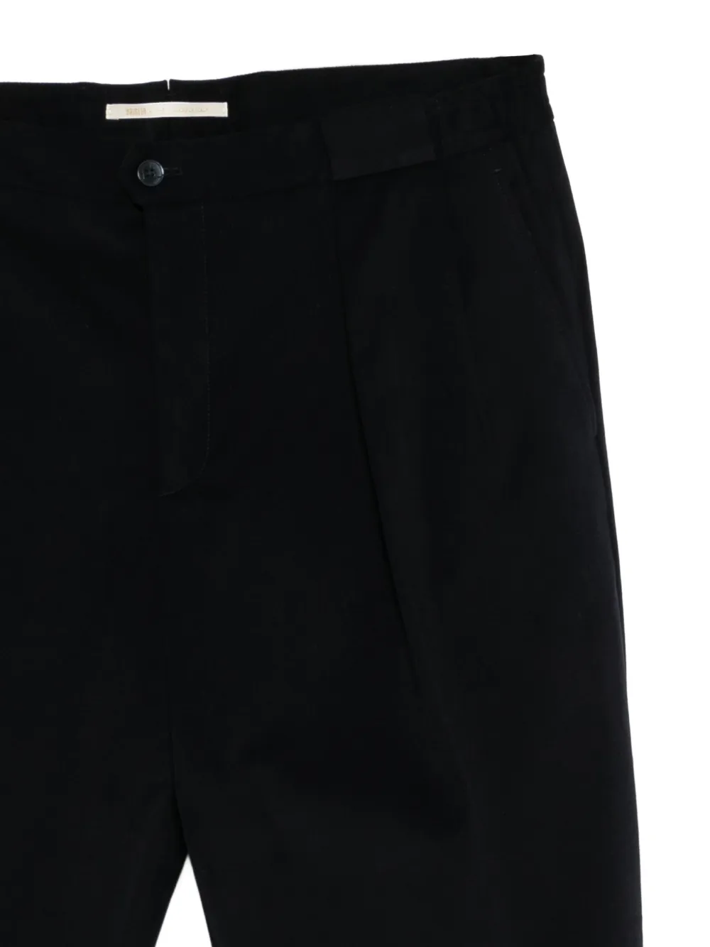 Briglia 1949 Portobello broek met geplooid detail Blauw