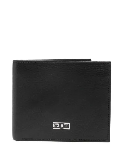 Cult logo-plaque wallet