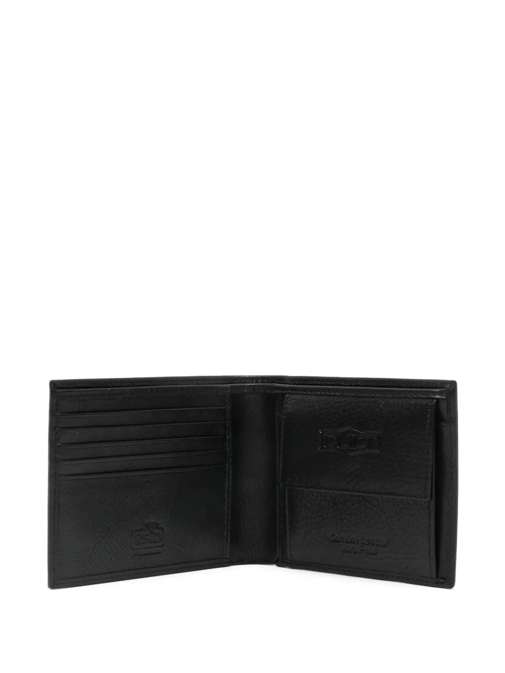 Cult Logo-plaque Wallet In Black