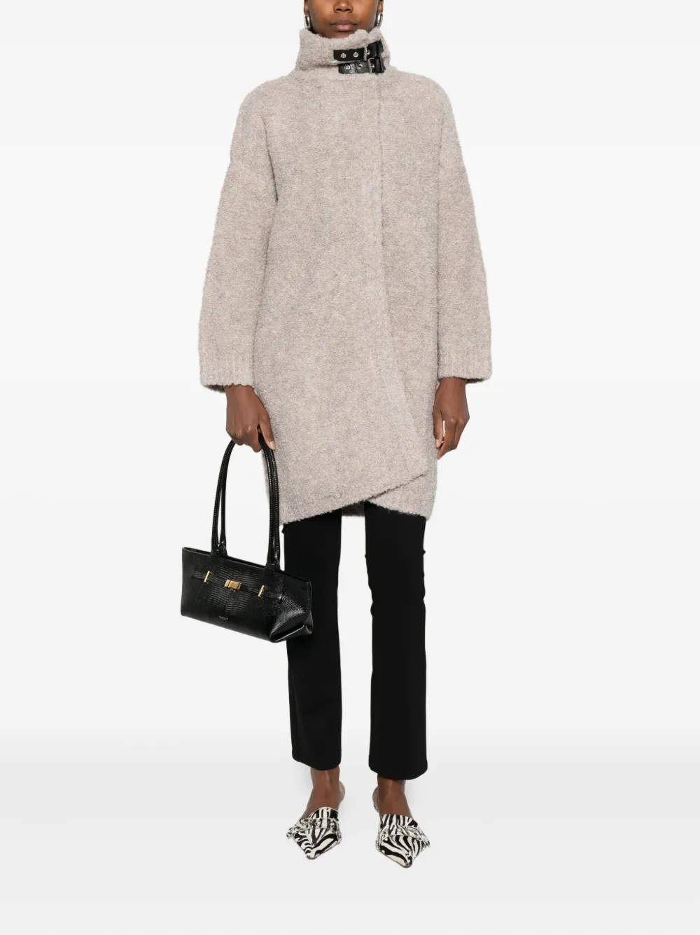 LIU JO bouclé coat | Oversized Coats | Image 2