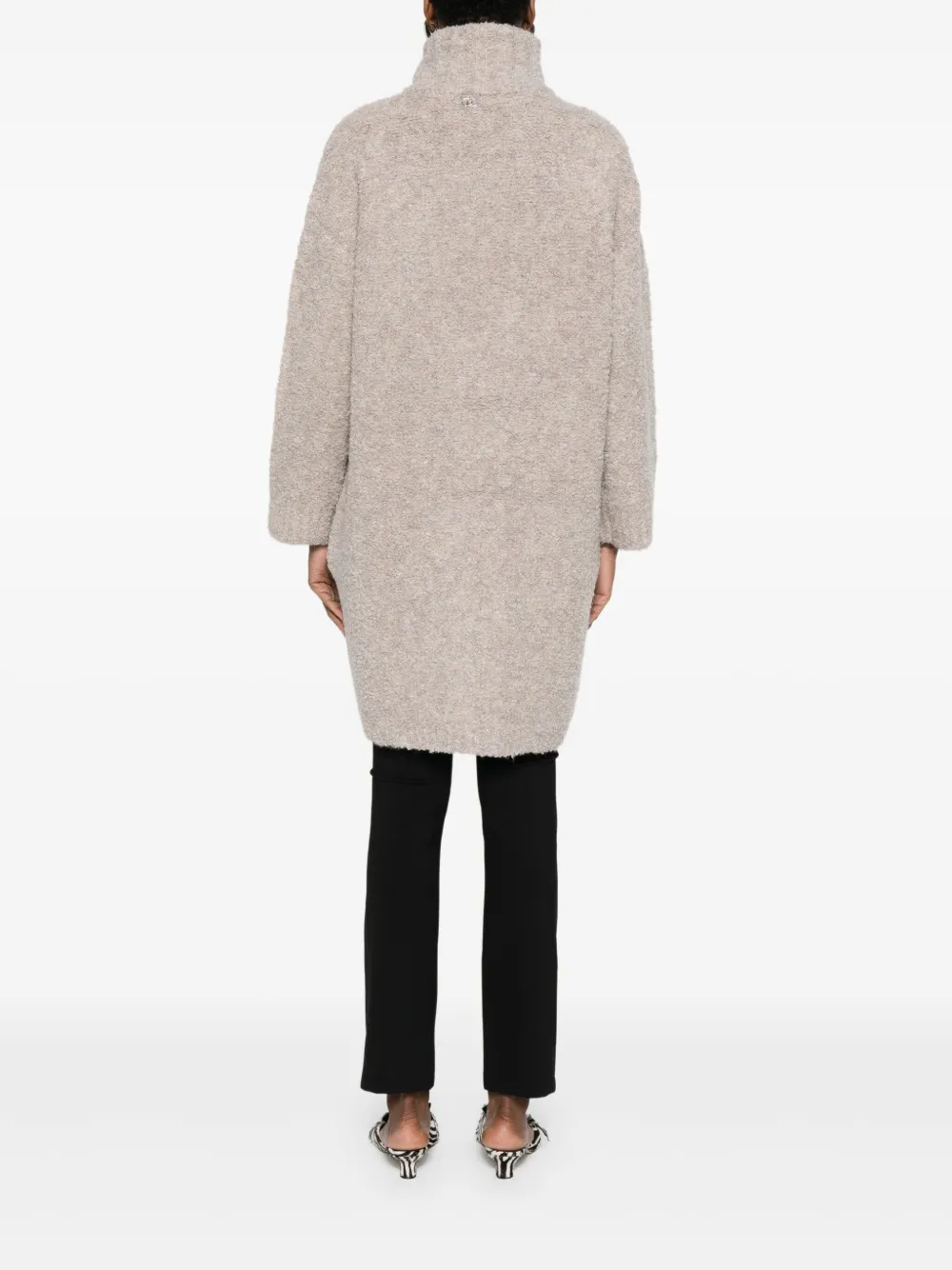 LIU JO Bouclé jas Grijs