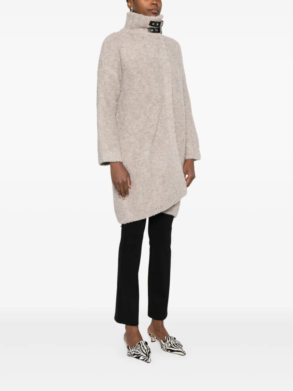 LIU JO Bouclé jas Grijs