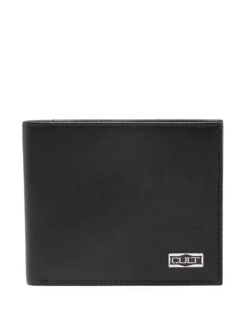 Cult logo-plaque wallet