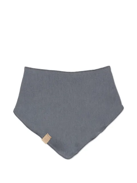 Bamboom babero con forma triangular