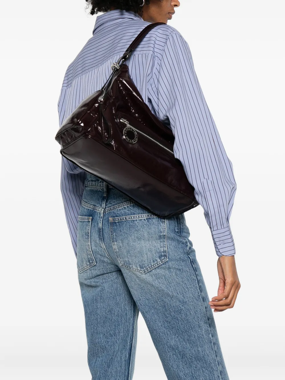 Stella McCartney Dartmoor schoudertas - Bruin