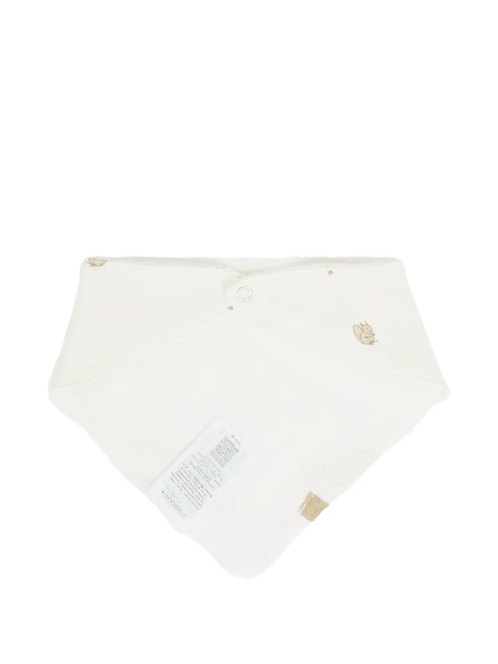 Bamboom squirrel-print bib | Image 2