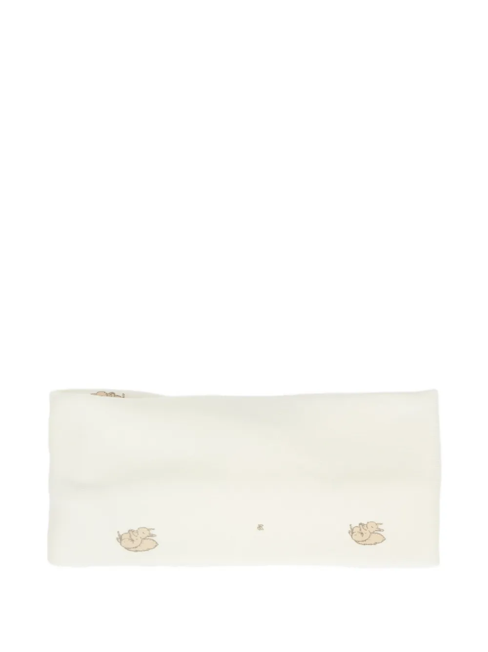 Bamboom Squirrel-print Twisted Headband In Green