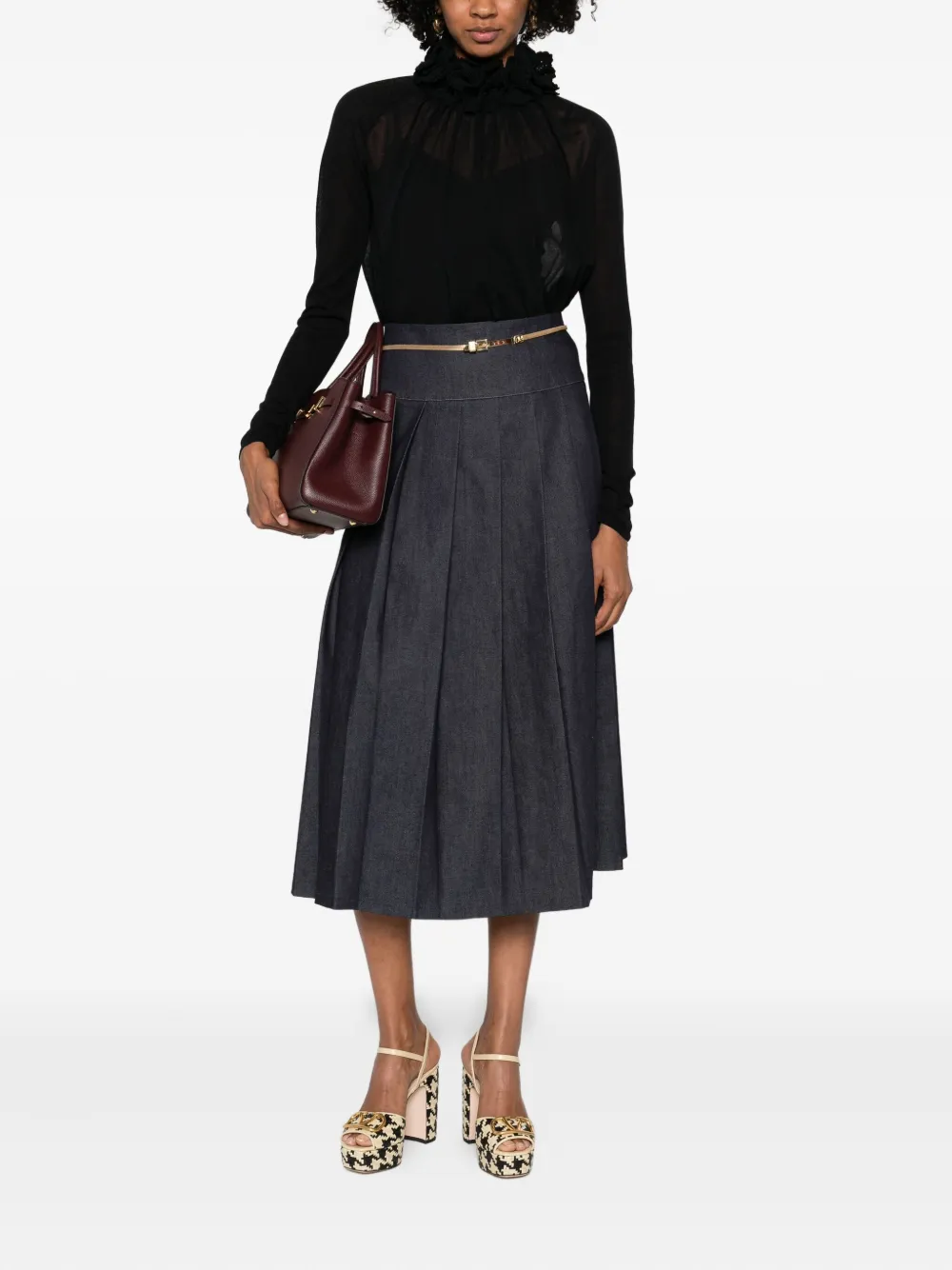 ZIMMERMANN Blouse met print - Zwart