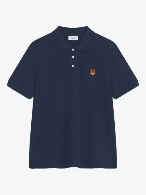 Maison Kitsuné playera tipo polo Fox Head