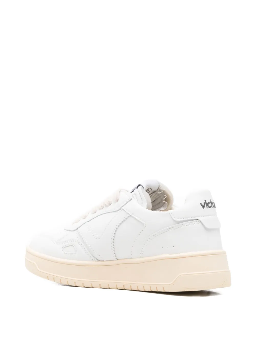  Victoria Leather Sneakers - White 
