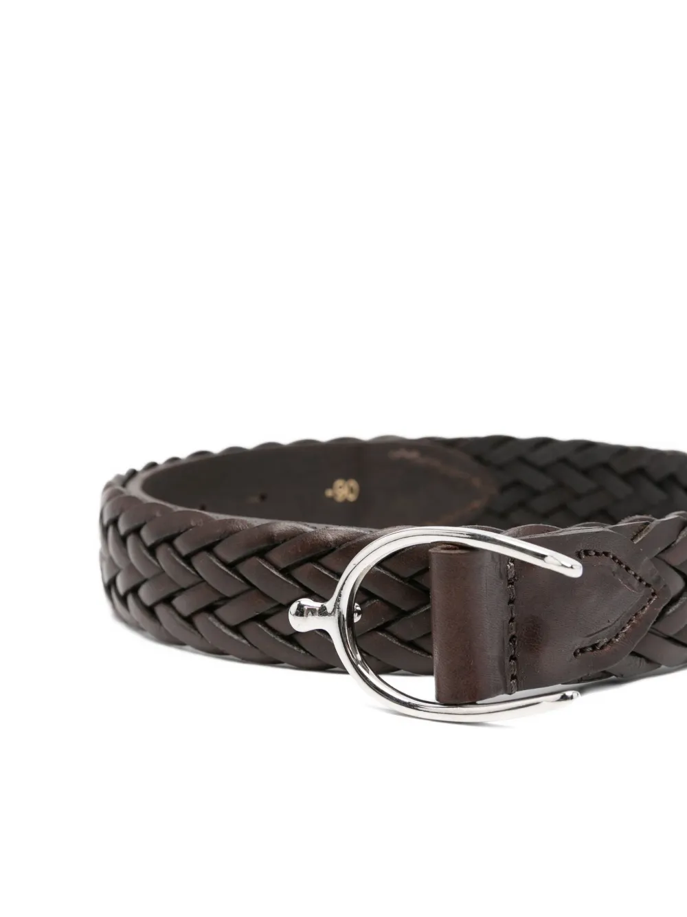 Briglia 1949 interwoven leather belt | Image 2