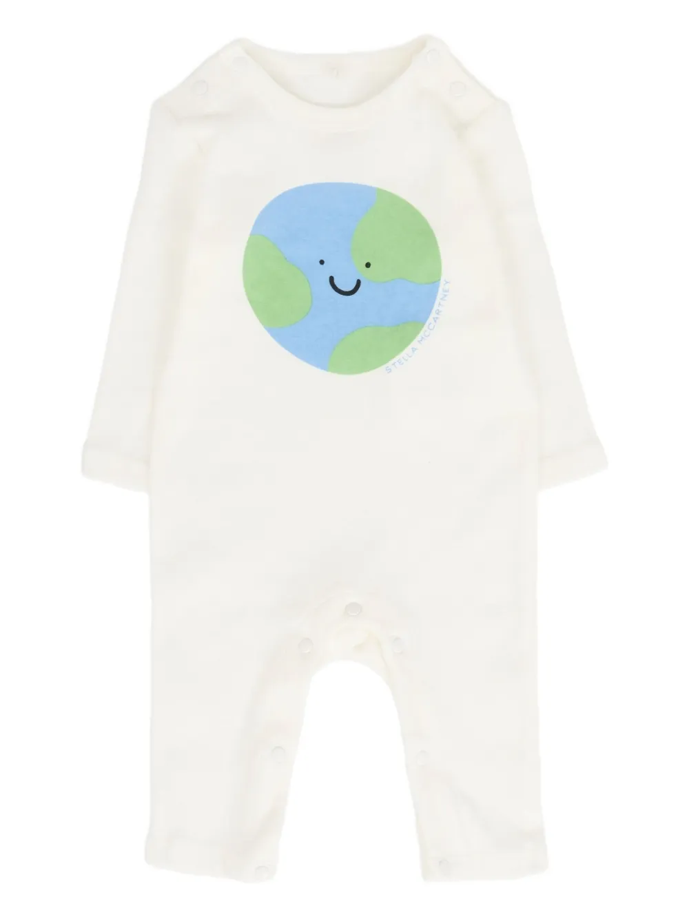 Stella Mccartney Graphic-print Babygrow Set In White