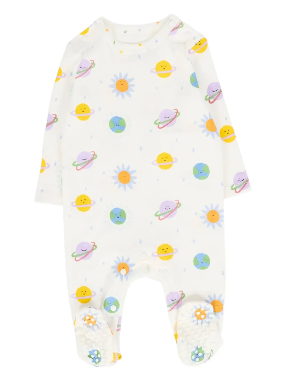 Stella Mccartney Graphic-print Babygrow Set In White