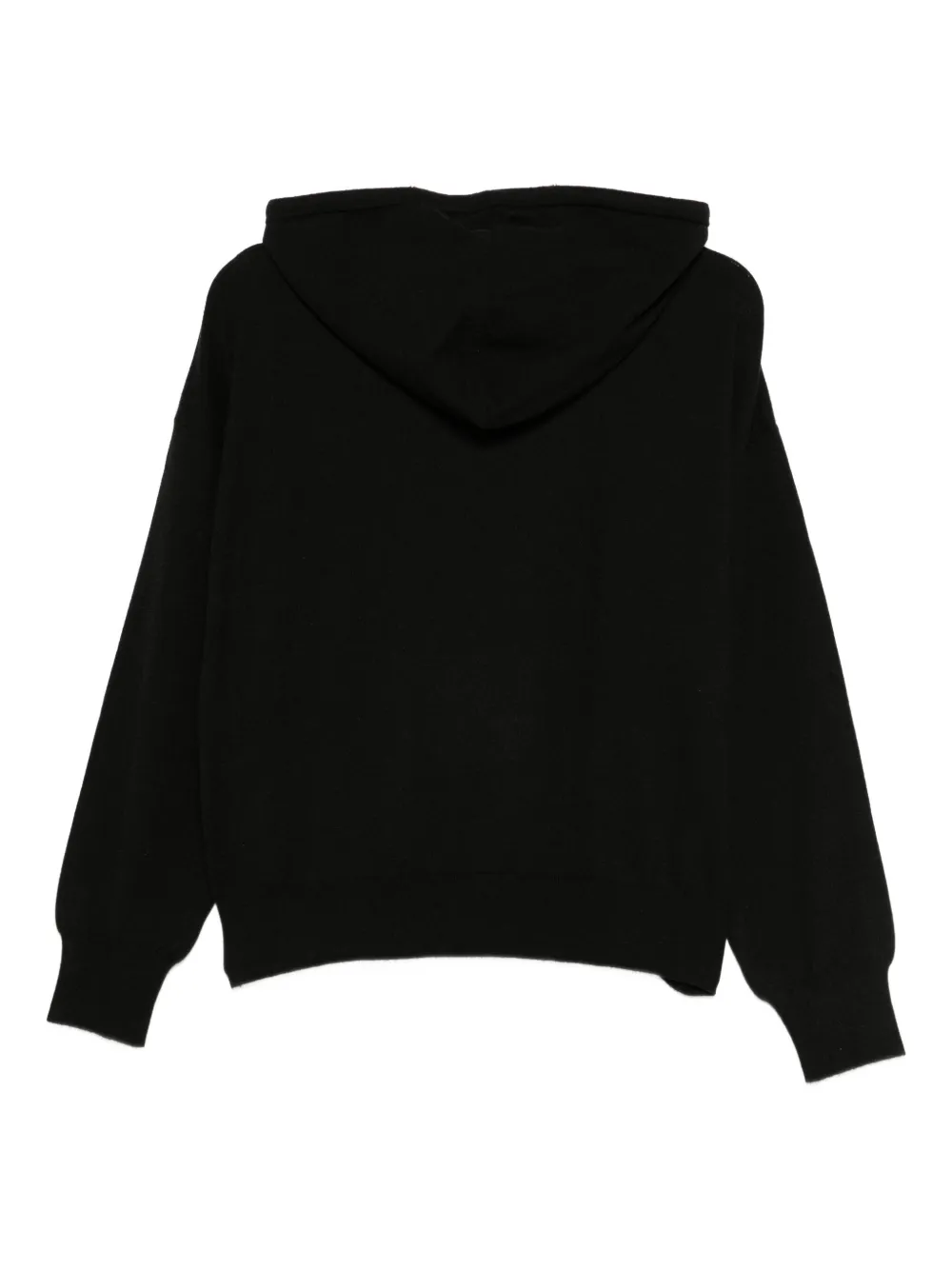 Blugirl Hoodie met opgestikte zak - Zwart