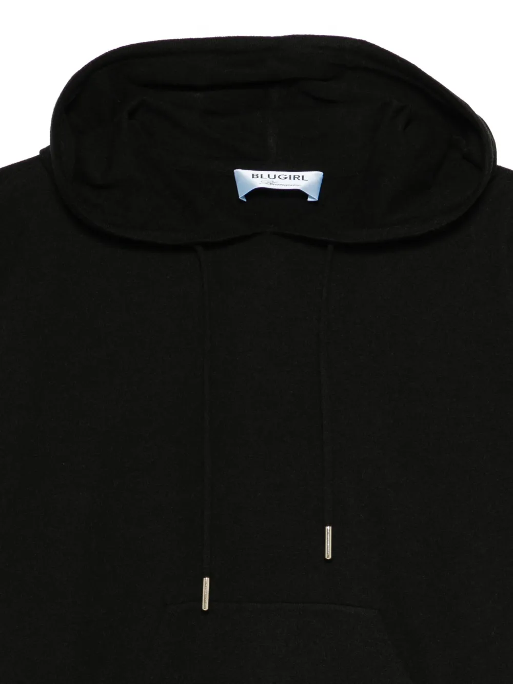 Blugirl Long-sleeve Hoodie In Black
