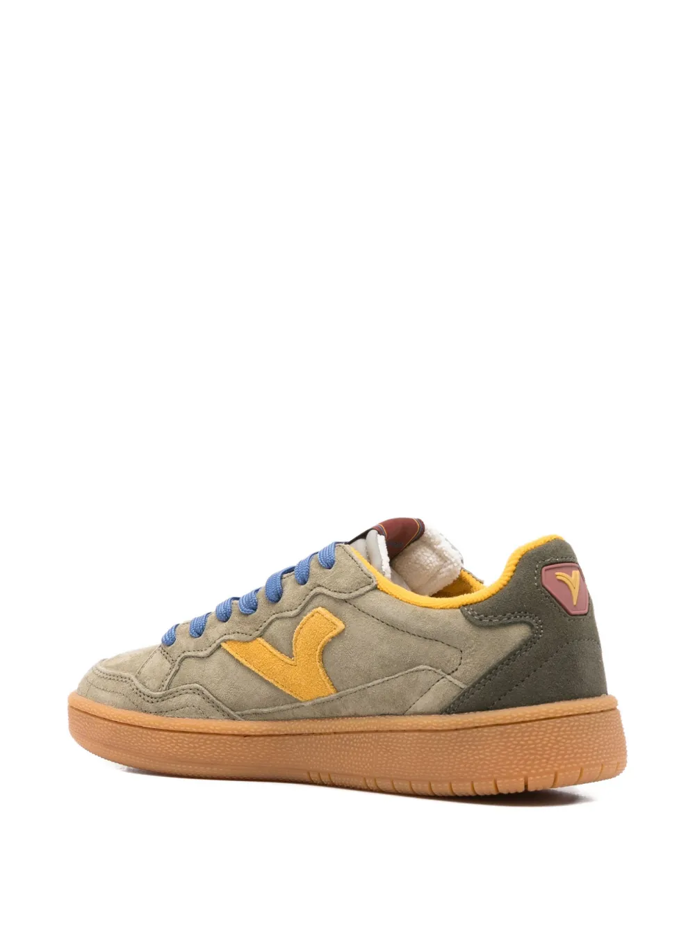 Victoria Suède sneakers Groen