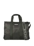 Palm Angels Kids logo-strap changing bag - Black