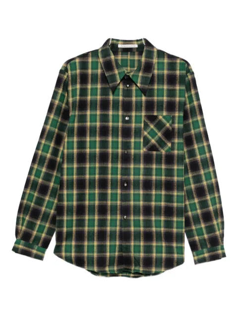 Individual Sentiments plaid long-sleeved shirt