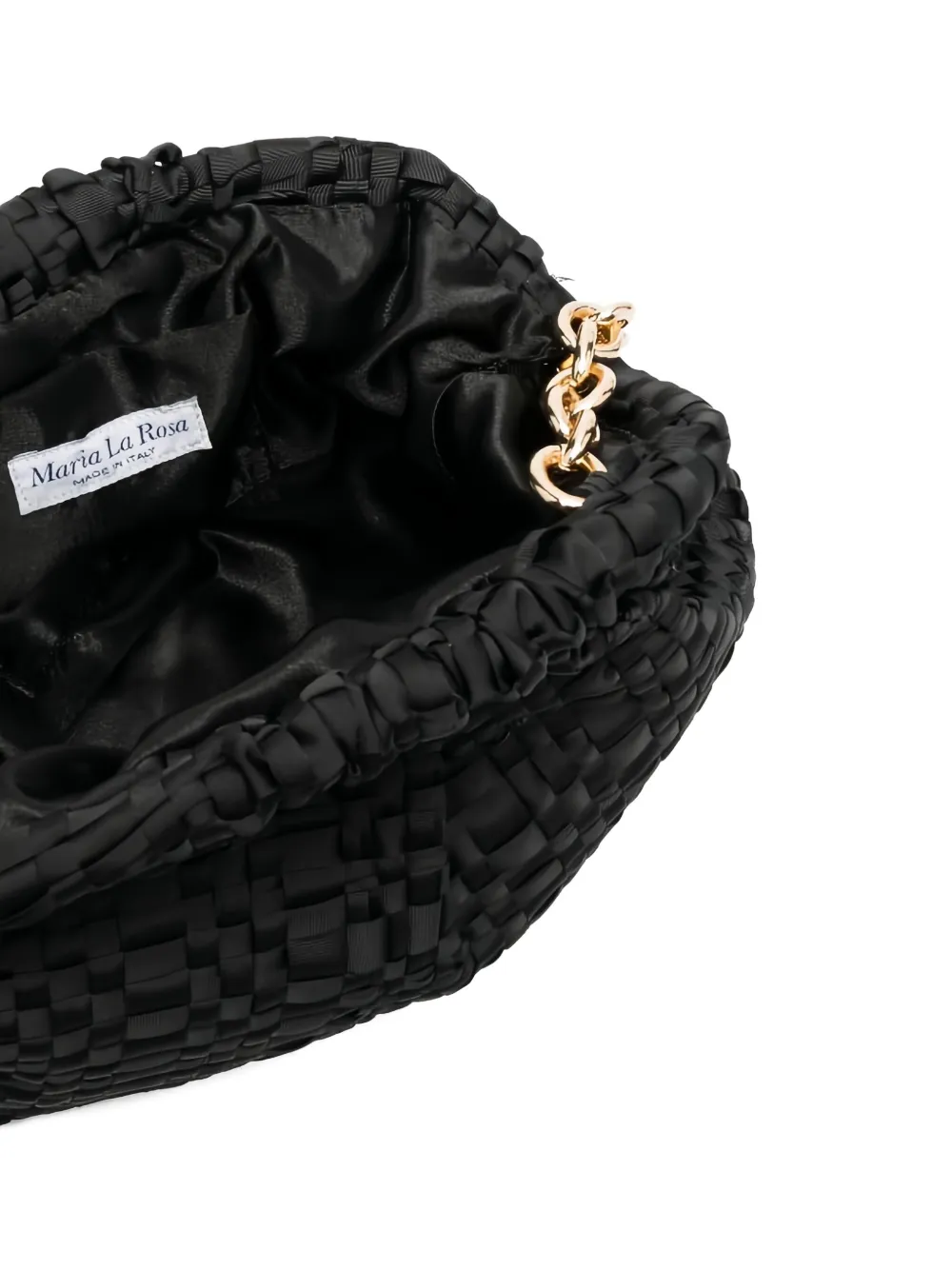 Maria La Rosa Game clutch Zwart