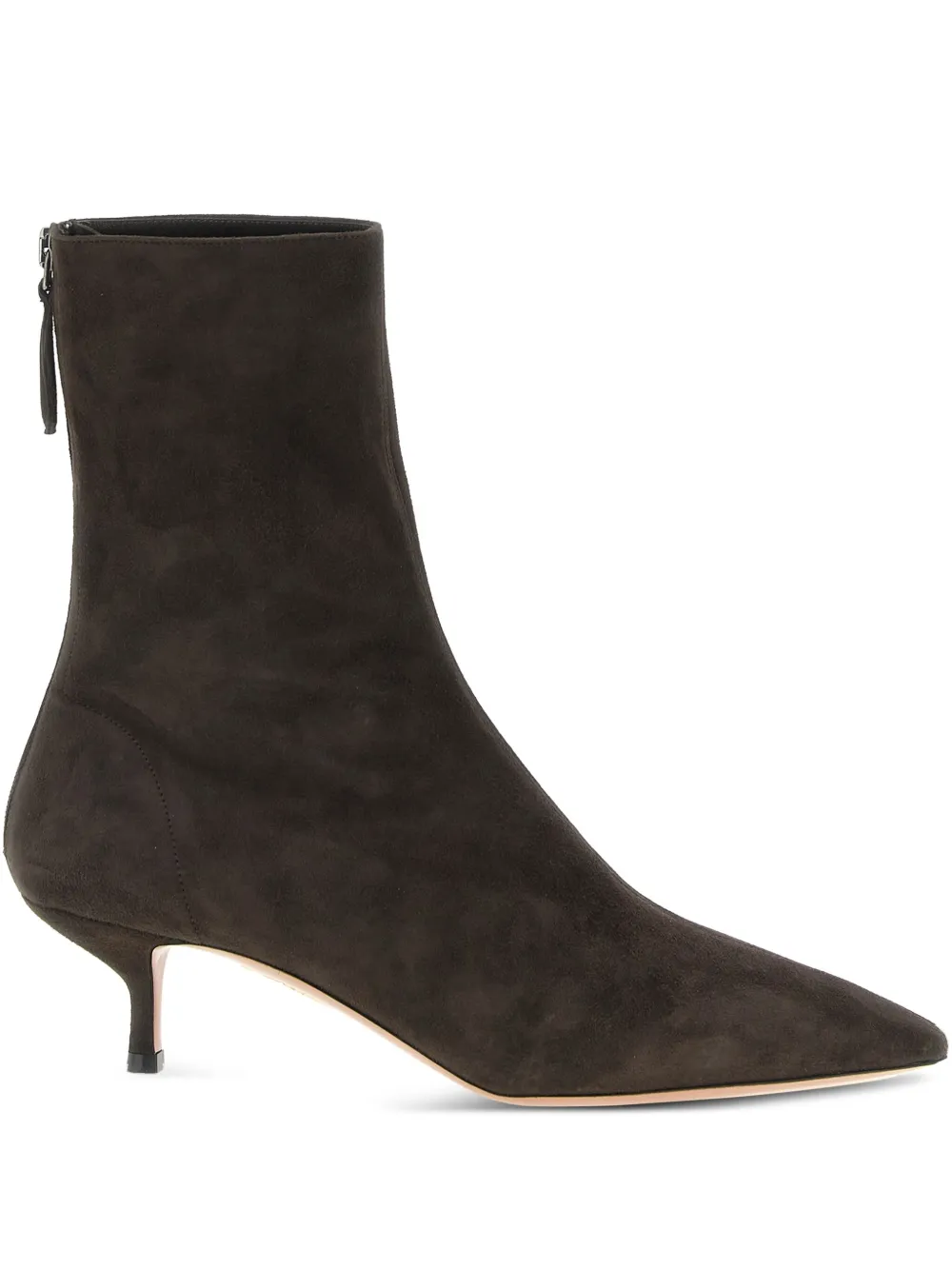 Aquazzura 50mm Montmartre ankle boots | Brown | Image 1