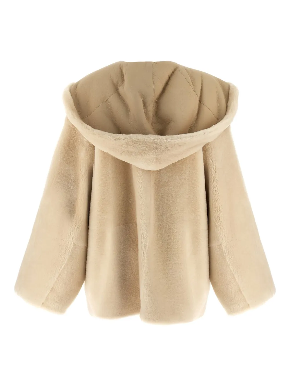 Alberta Ferretti Reversible hooded jacket | Leather Coats | Image 2
