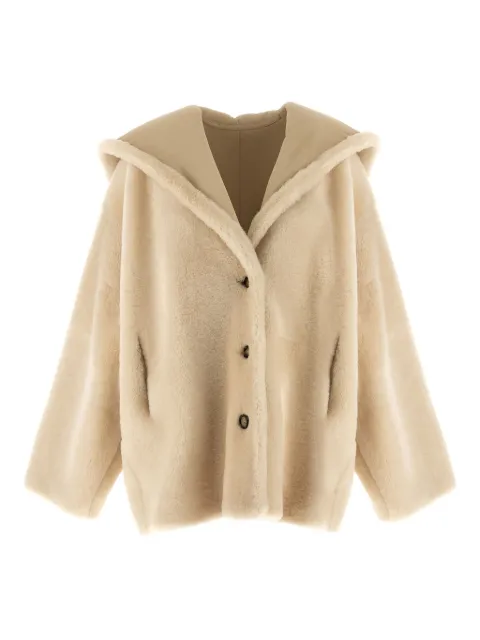 Alberta Ferretti Reversible hooded jacket