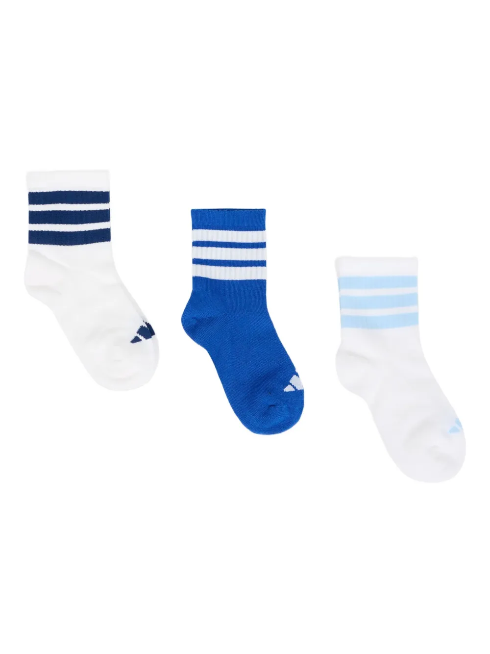 Adidas Originals Striped Socks In Blue