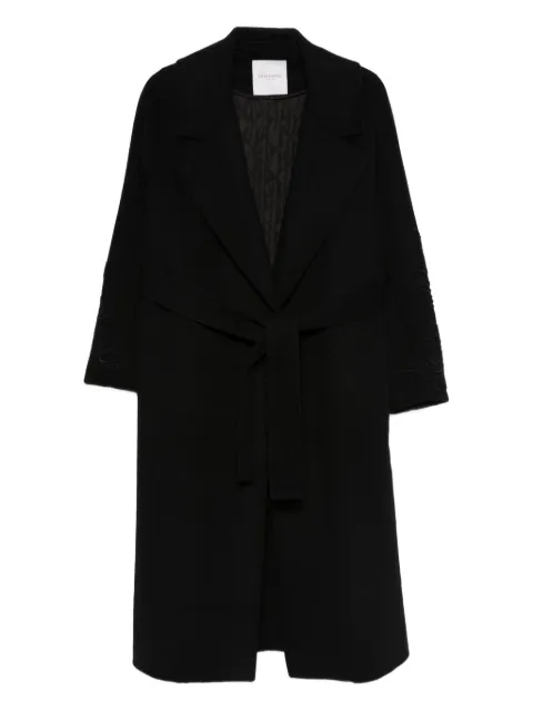 ERMANNO FIRENZE  belted single-breasted coat