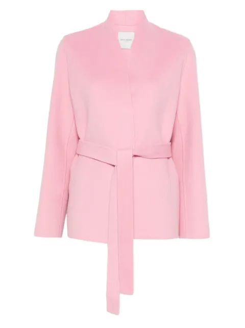 ERMANNO FIRENZE  belted single-breasted coat