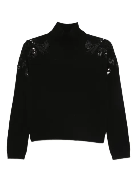 ERMANNO FIRENZE  sequin-embellished sweater