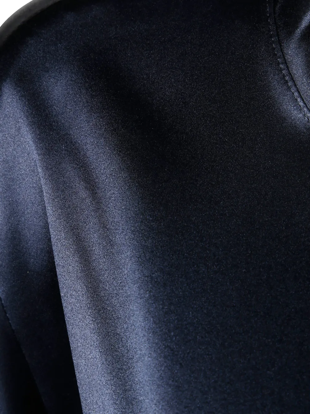 PINKO Farida blouse met satijnen-effect Blauw