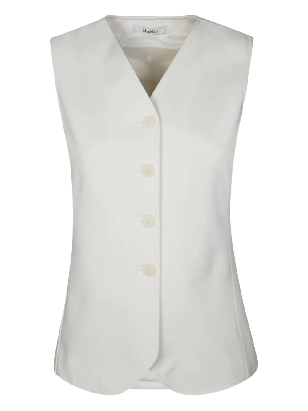 Max Mara Fornovo jersey gilet - ニュートラル Max Mara Fornovo jersey gilet - ニュートラル