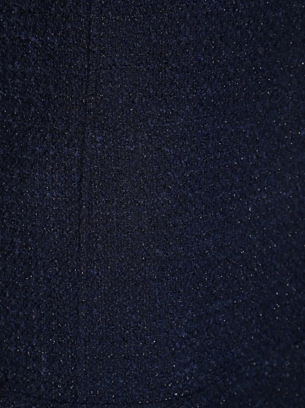 PINKO Tweed jurk met ruches Blauw