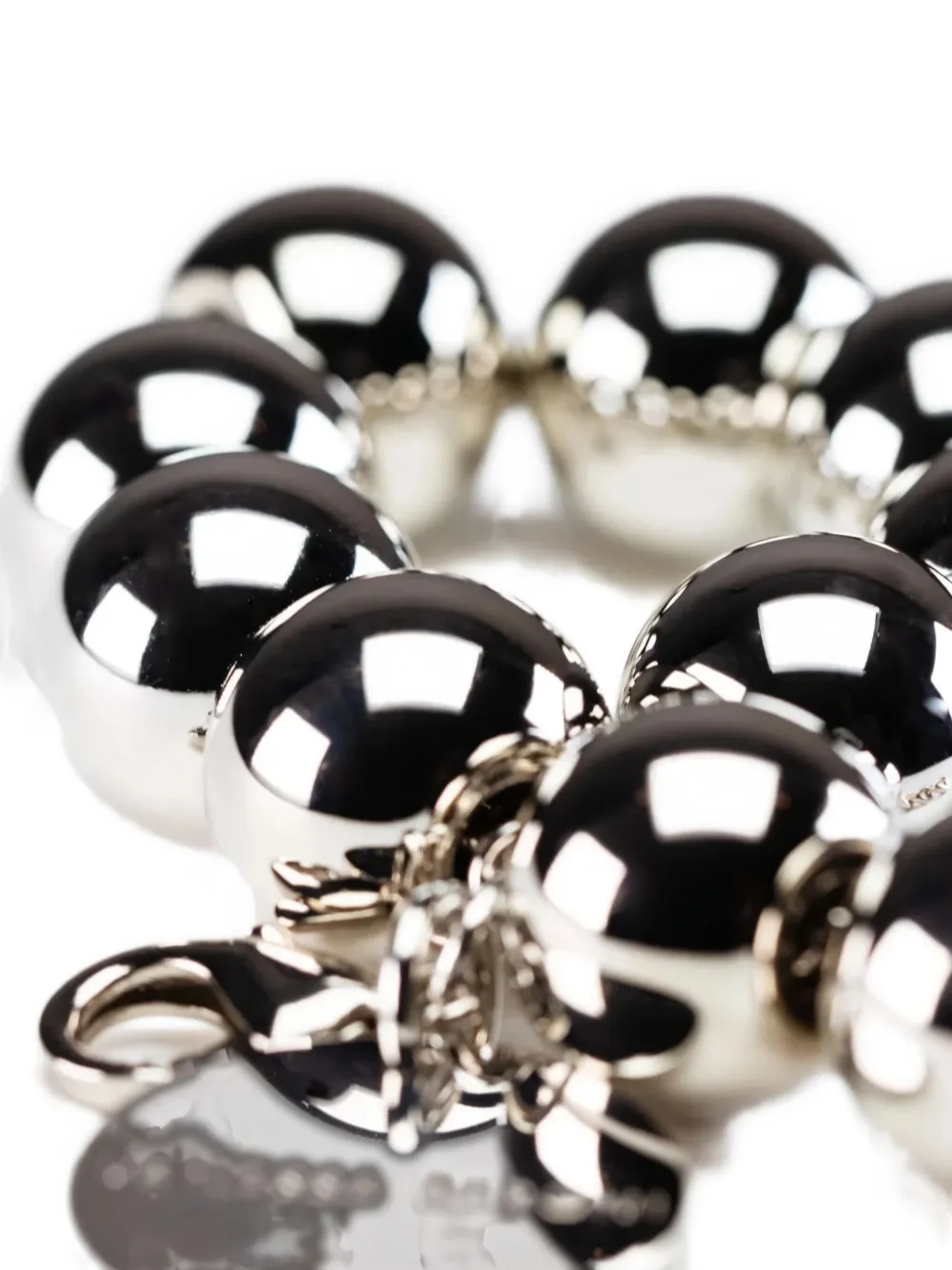Vanessa Baroni Beads Bracelet In Metallic